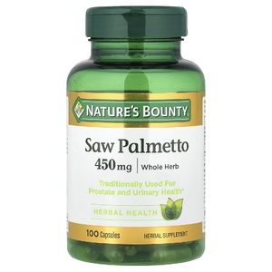 Nature's Bounty, сереноя, 450 мг, 100 капсул