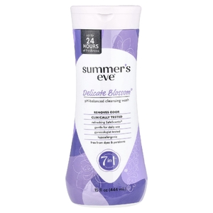 Summer's Eve, PH-сбалансированное очищающее средство 7 в 1 ™, Delicate Blossom®, 444 мл (15 жидк. унц.)