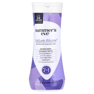 Summer's Eve, PH-сбалансированное очищающее средство 7 в 1 ™, Delicate Blossom®, 444 мл (15 жидк. унц.)