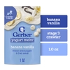 Gerber, Yogurt Melts®, для детей от 8 месяцев, банан и ваниль, 28 г (1 унция)