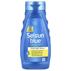 Selsun Blue, шампунь против перхоти, зуда и сухости кожи головы, 325 мл (11 жидк. унций)