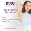 NOW Foods, Solutions, дезодорант длительного действия, роза и иланг-иланг, 62 г (2,2 унции)
