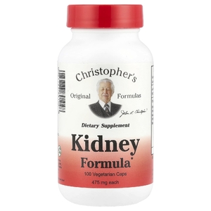 Christopher's Original Formulas, средство для здоровья почек, 475 мг, 100 вегетарианских капсул