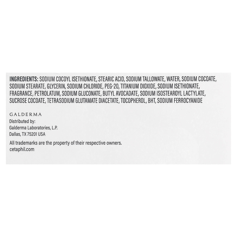 Cetaphil, мыло для глубокого очищения, для нормальной и жирной кожи, 127 г (4,5 унции)