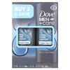 Dove, Men+Care, Clean Comfort, гель для душа, гель для душа, 2 шт. в упаковке, 532 мл (18 жидк. унций)