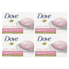 Dove, Мыло Beauty Bar с глубоким увлажнением, розовое, 4 насадки по 4 унции (113 г) каждая