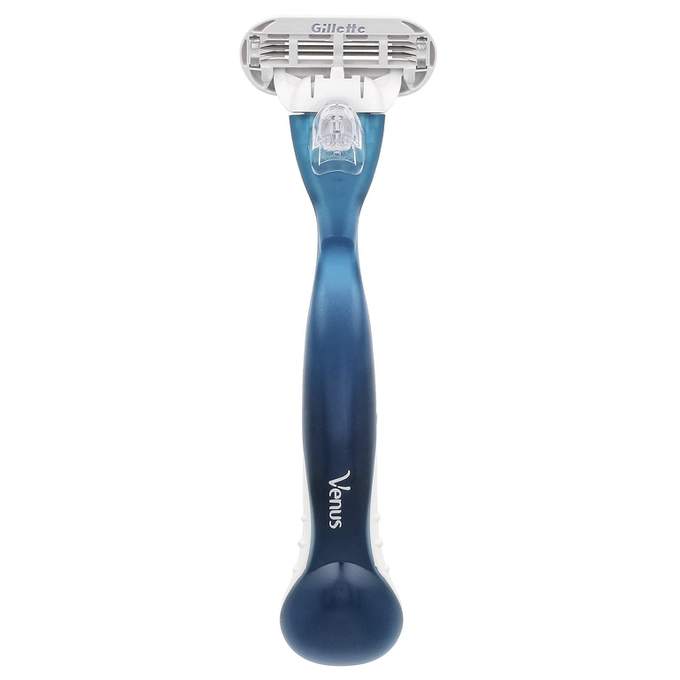 Gillette, Venus, гладкая, 1 бритва, 2 картриджа