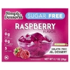 Simply Desserts, желейный десерт, без желатина, без сахара, малина, 20 г (0,7 унции)