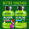 NATURELO, мультивитамины для беременных с фолатом, железом и кальцием, 180 вегетарианских капсул