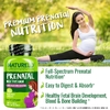 NATURELO, мультивитамины для беременных с фолатом, железом и кальцием, 180 вегетарианских капсул