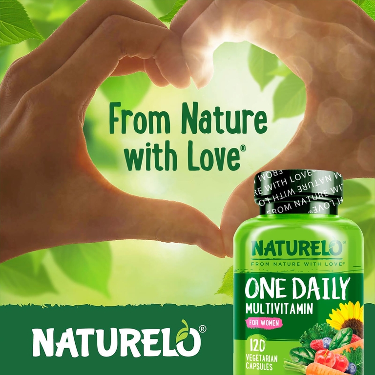 NATURELO, One Daily, мультивитамины для женщин, для приёма один раз в день, 120 вегетарианских капсул