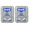 Oral-B, Glide Floss, Deep Clean с прохладной мятой, 2 упаковки, 43,7 ярда (40 м)