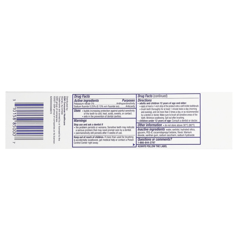 Sensodyne, ProNamel, отбеливающая зубная паста, альпийский бриз, 113 г (4 унции)