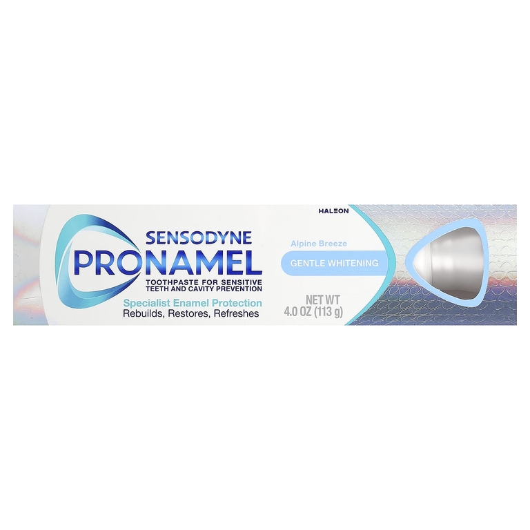 Sensodyne, ProNamel, отбеливающая зубная паста, альпийский бриз, 113 г (4 унции)