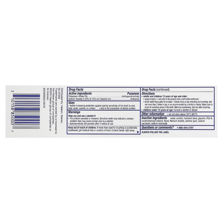 Sensodyne, ProNamel, отбеливающая зубная паста, альпийский бриз, 113 г (4 унции)