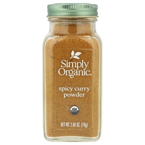 Simply Organic, Острый порошок карри, 79 г