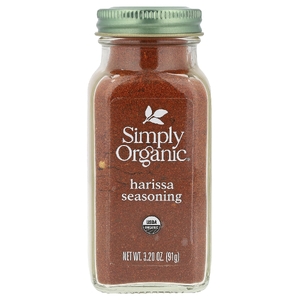Simply Organic, приправа харисса, 91 г (3,20 унции)