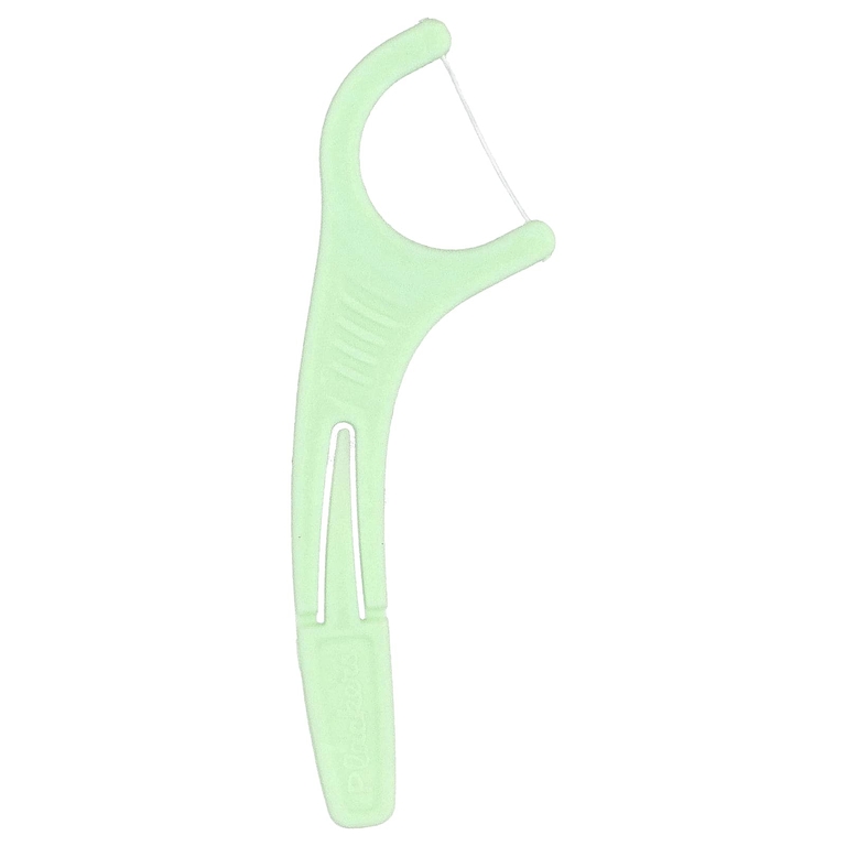 Plackers, Micro Line, щитки для зубной нити, интенсивная мята, 90 штук