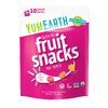YumEarth, фруктовые снеки без глютена, со вкусом тропических фруктов, 10 упаковок по 19,8 г (0,7 унции)