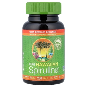 Nutrex Hawaii, Pure Hawaiian Spirulina®, 500 мг, 200 таблеток
