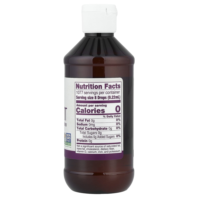 NOW Foods, Real Food, органический архат, жидкий подсластитель с нулевой калорийностью, 237 мл (8 жидк. унций)