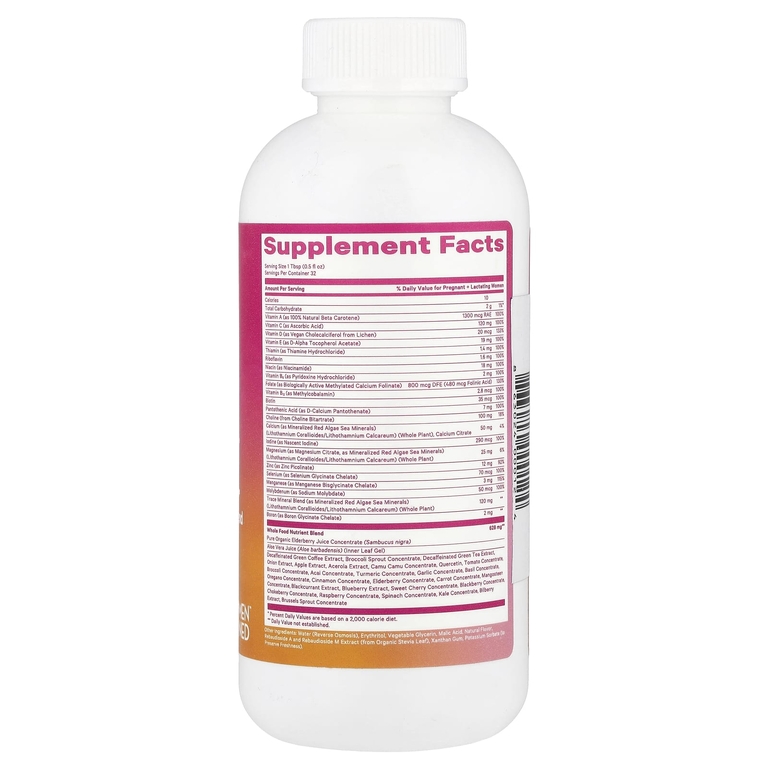 Pink Stork, Liquid Prenatal + Postnatal, смесь ягод, 473 мл (16 жидк. Унций)