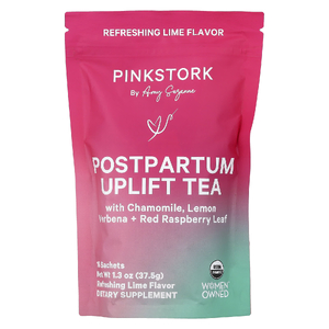 Pink Stork, чай для укрепления послеродового периода, освежающий с лаймом, 15 пакетиков, 37,5 г (1,3 унции)
