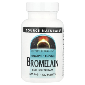 Source Naturals, Бромелаин 600 ГДУ / г, 120 таблеток
