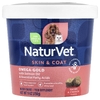 NaturVet, Omega-Gold, с жиром лосося и незаменимыми жирными кислотами, для собак и кошек, бекон и курица, 90 жевательных таблеток, 256 г (9 унций)