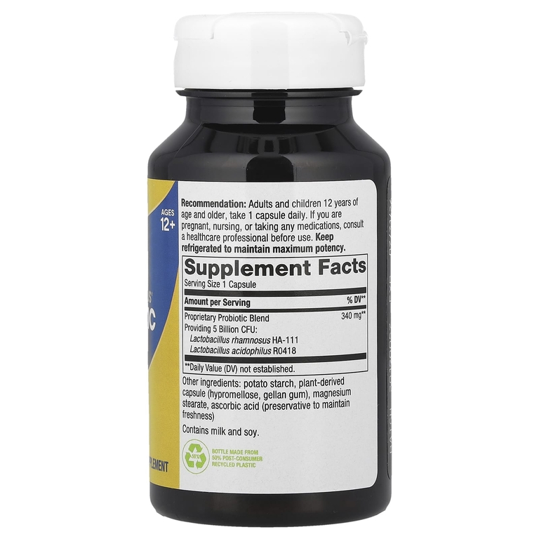 Nature's Way, Primadophilus®, пробиотик, для детей старше 12 лет, 5 млрд КОЕ, 90 капсул