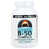 Source Naturals, комплекс B-50, 100 таблеток