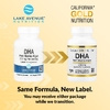 California Gold Nutrition, ДГК из морских водорослей, 200 мг, 60 вегетарианских капсул