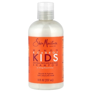 SheaMoisture, экстра-питательный шампунь для детей, манго и морковь, 237 мл (8 жидк. унций)