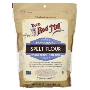Bob's Red Mill, Спельтовая мука, цельнозерновая, 624 г (22 унций)