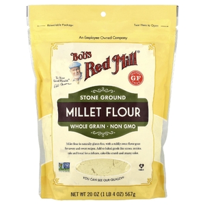 Bob's Red Mill, Просяная мука, цельнозерновая, 567 г (20 унций)