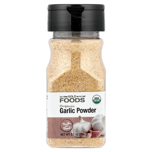 California Gold Nutrition, Foods, органический чесночный порошок, 104 г (3,7 унции)