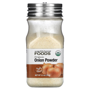 California Gold Nutrition, Foods, органический луковый порошок, 70 г (2,5 унции)