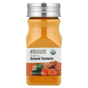 California Gold Nutrition, Foods, органическая куркума, молотая, 82 г (2,9 унции)