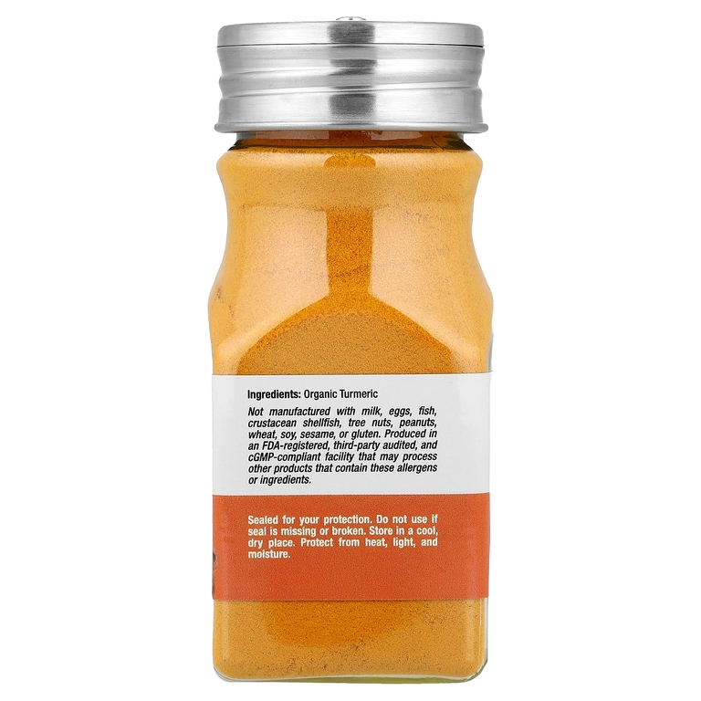 California Gold Nutrition, Foods, органическая куркума, молотая, 82 г (2,9 унции)