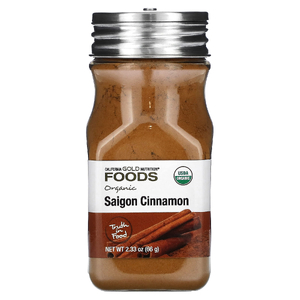 California Gold Nutrition, Foods, органическая сайгонская корица, 66 г (2,33 унции)