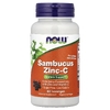 NOW Foods, цинк с витамином С и бузиной, 60 пастилок