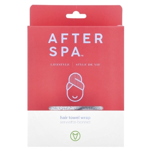 AfterSpa, Обертывание полотенцем для волос, 1 упаковка (Товар снят с продажи) 