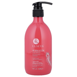Luseta Beauty, шампунь с кератином, для поврежденных и сухих волос, 500 мл (16,9 жидк. унции)