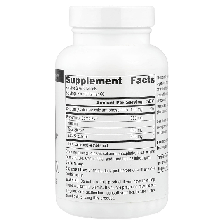 Source Naturals, комплекс растительных стеролов Phytosterol Complex™ , 180 таблеток (113 мг в 1 таблетке)