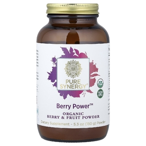Pure Synergy, Berry Power ™, порошок из органических ягод и фруктов, 150 г (5,3 унции)