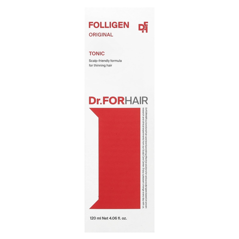 Dr.ForHair, Folligen, тоник, оригинальный вкус, 120 мл (4,06 жидк. унции)