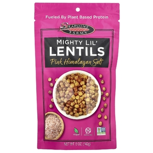 Seapoint Farms, Mighty Lil' Lentils, розовая гималайская соль, 142 г (5 унций) (Товар снят с продажи) 