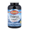 Carlson, Omega Complete Gems, омега-3-6-9, натуральный лимон, 180 мягких таблеток