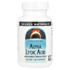 Source Naturals, альфа-липоевая кислота, 300 мг, 60 капсул