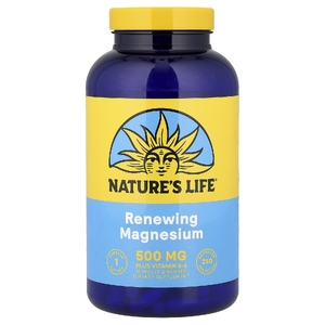 Nature's Life, восстанавливающий магний, 250 капсул